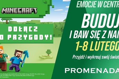 LEGO® Minecraft® powraca do warszawskiej Promenady!