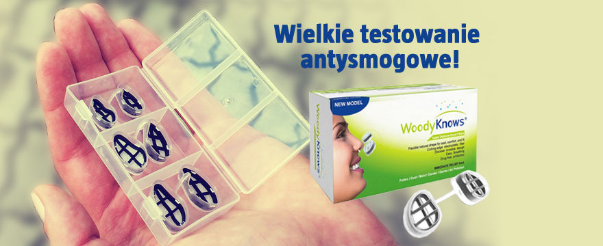 Wielkie testowanie antysmogowe: dyskretne filtry do nosa