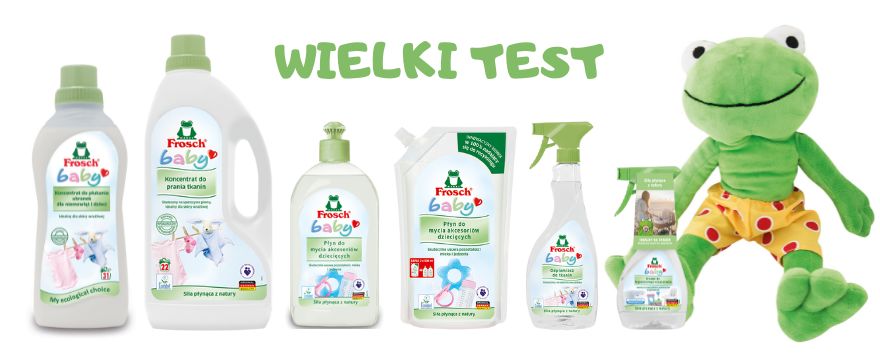 Wielkie testowanie Frosch Baby: Bądź mamą w stylu eko!